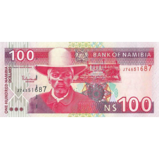 P 9A Namibia - 100 Dollars Year ND (2003)
